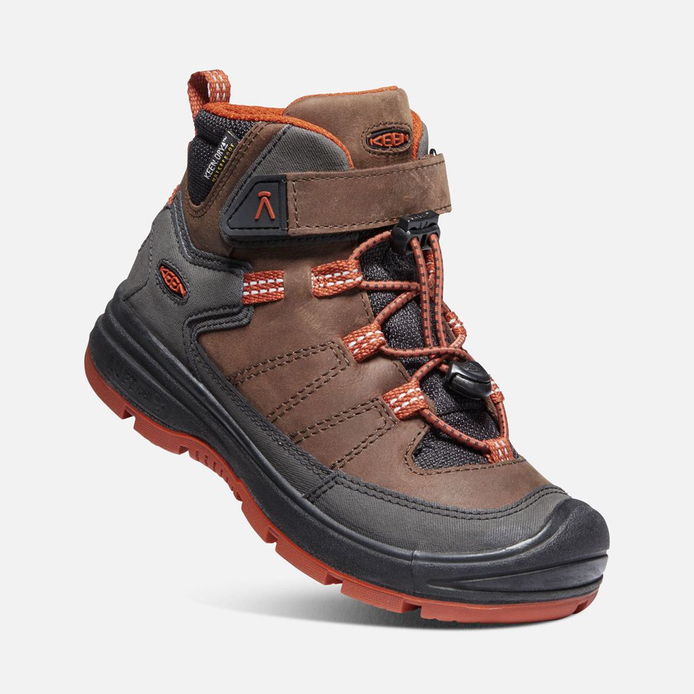 Keen Outdoor Bot Çocuk Kahverengi - Redwood Waterproof - Türkiye YBKV71309